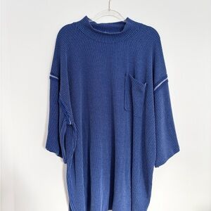 Blue Women's Tunic Top